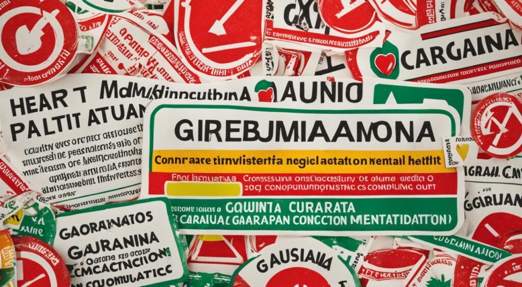 contraindicações do guaraná