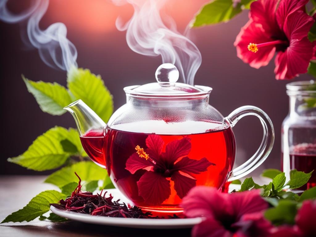 chá de hibisco