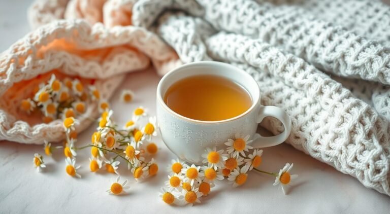 Chá de camomila para bebê pode?