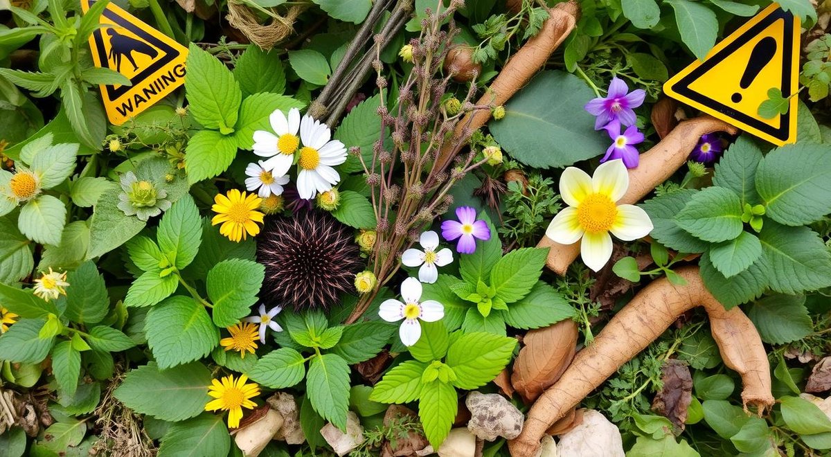 Contraindicações de plantas medicinais