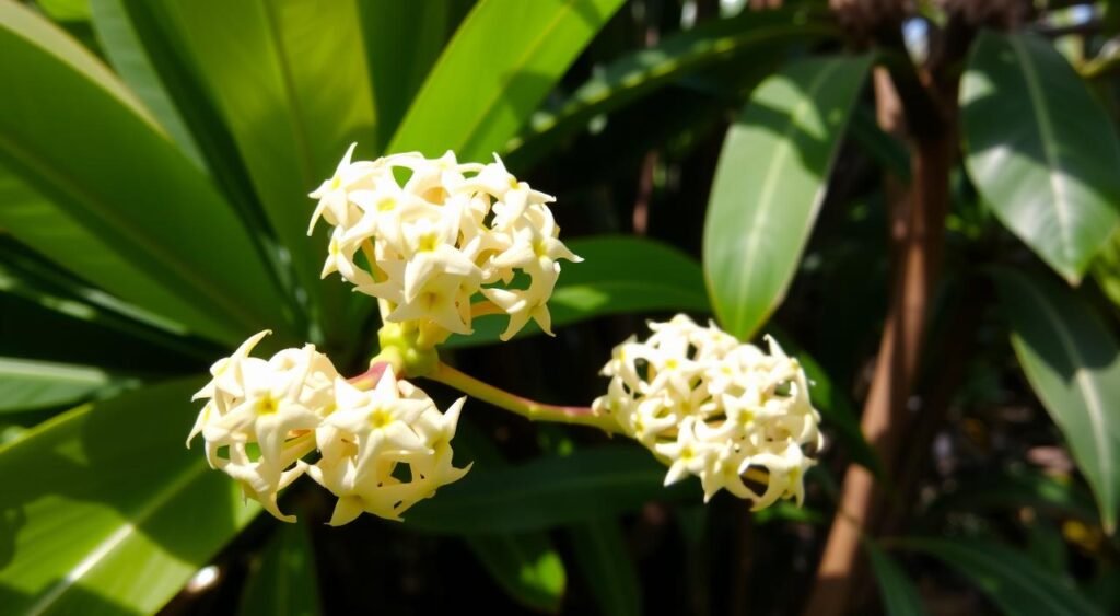 Hoya em flor