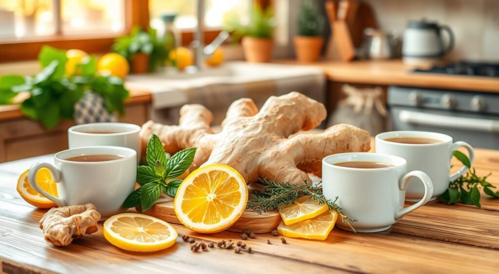 Combinações com gengibre