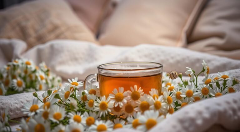 Uma Noite de Sono Reparador? Experimente a Camomila!
