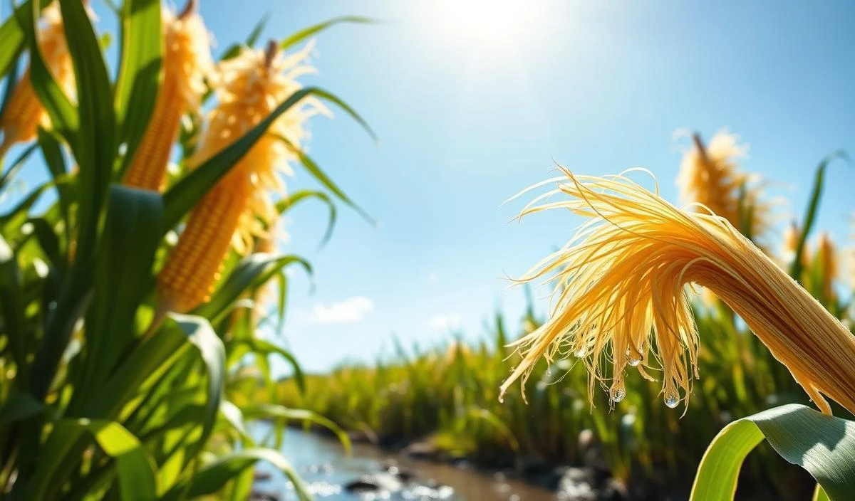 Cabelo-de-milho (Zea mays)