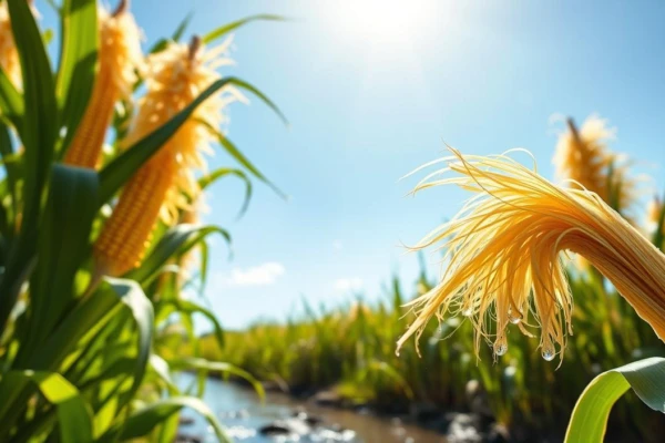 Cabelo-de-milho (Zea mays)