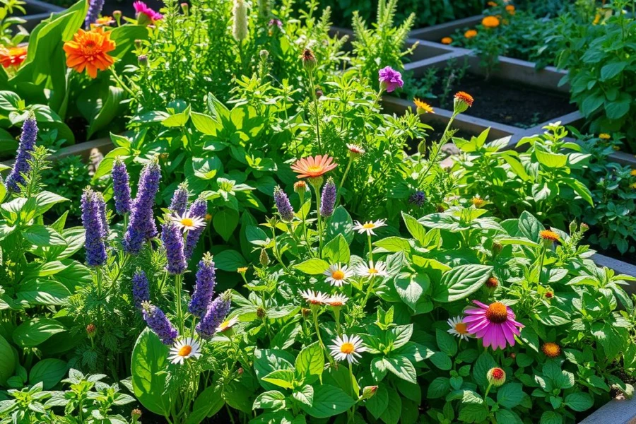 Plantas Medicinais e Aromáticas no seu Jardim