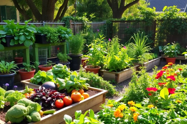 Um Jardim Comestível em Casa