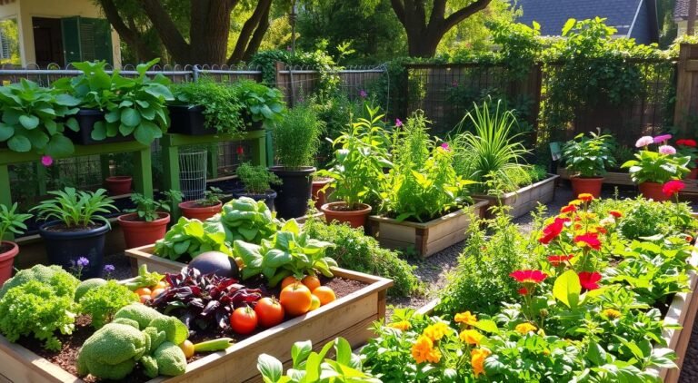 Um Jardim Comestível em Casa