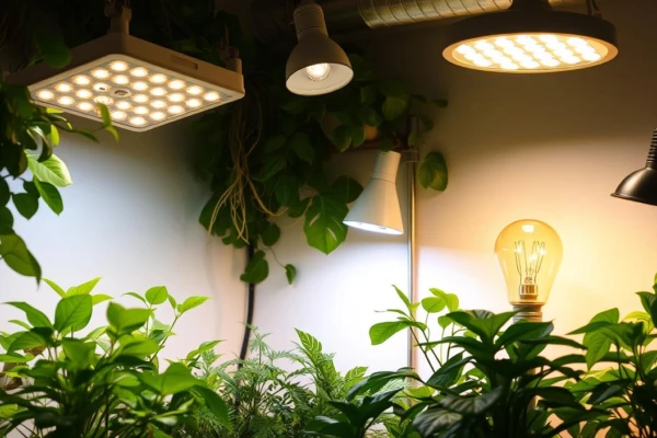 Iluminação Artificial para Plantas: Lâmpadas Recomendadas