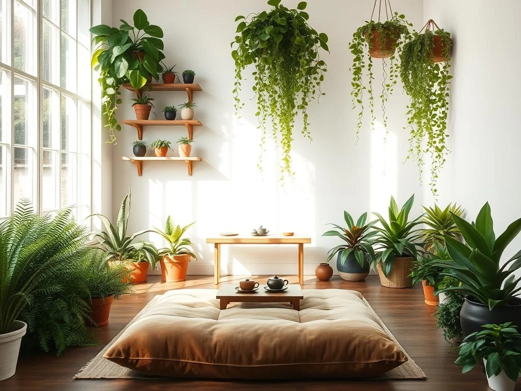 Como Montar um Cantinho Zen com Plantas em Casa