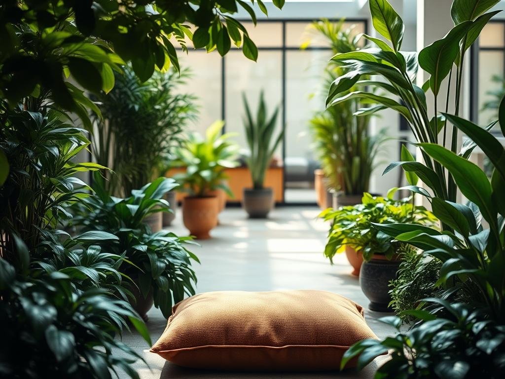 Plantas e Meditação: Espaço de Paz