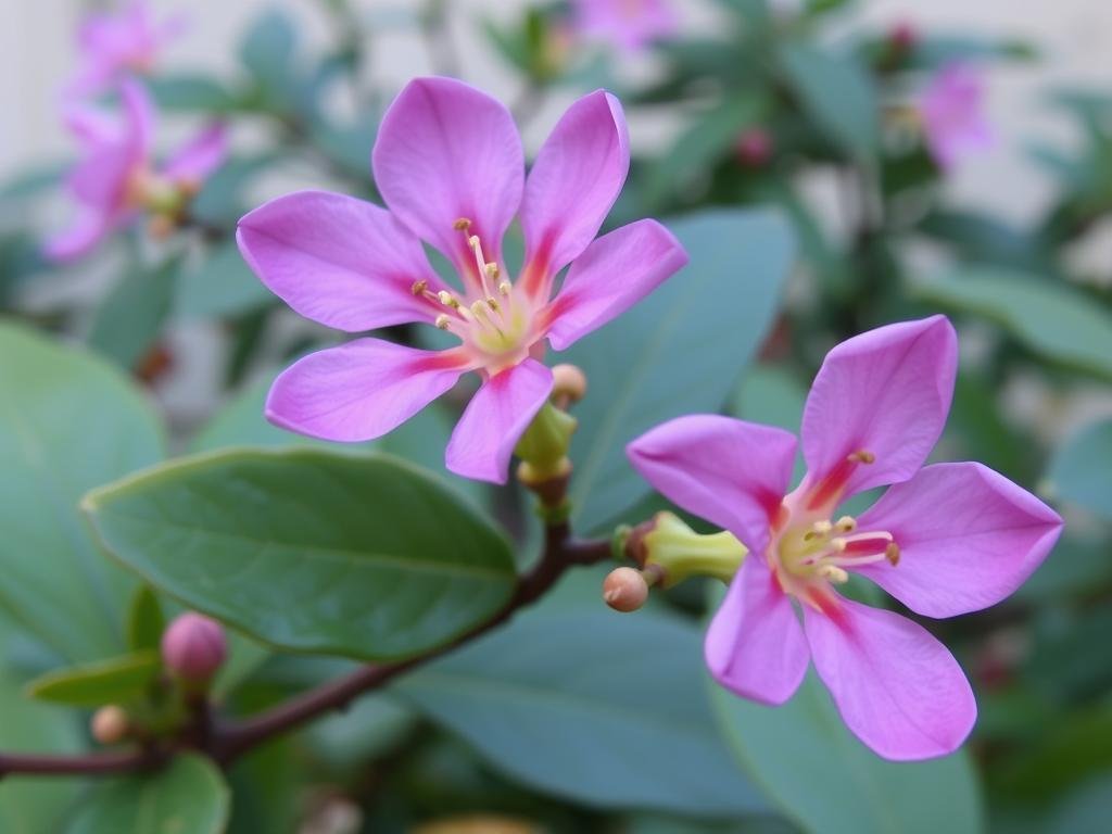 Imagem da Flor-de-Cera-da-Noite (Hoya Bella) em flor
