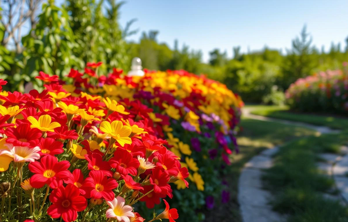 como fazer canteiro de flores