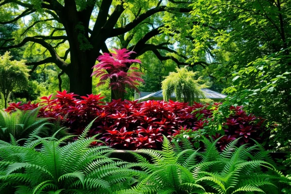 guia plantas ornamentais de sombra