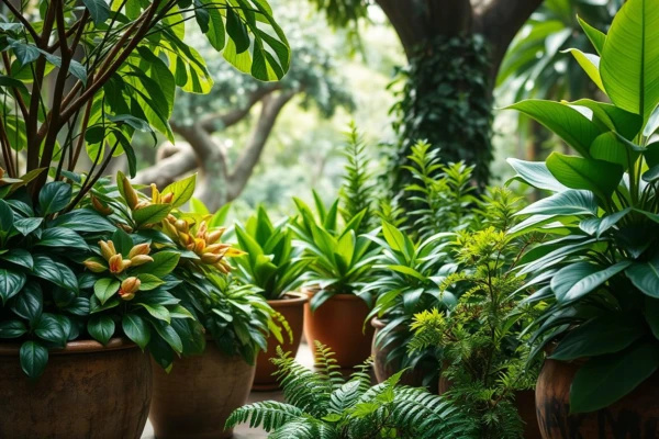 guia plantas ornamentais de sombra