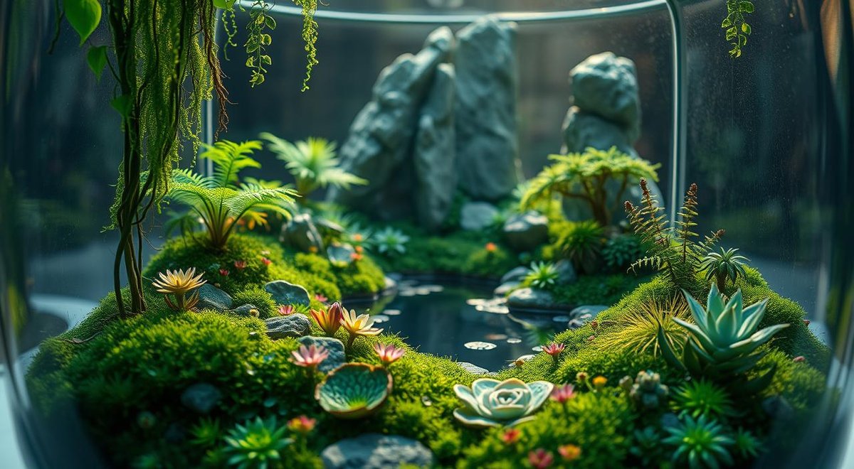 Terrário: Seu Mundo Verde em Miniatura!