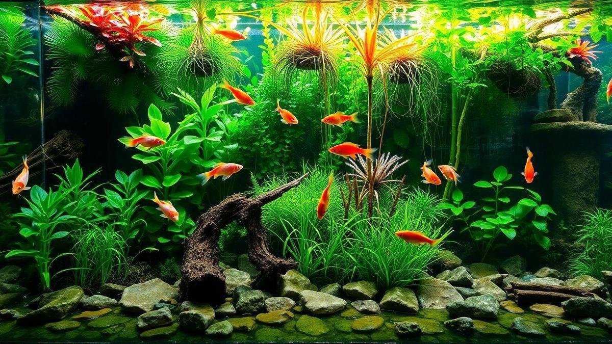 Plantas Aquáticas para Aquários: Beleza e Funcionalidade