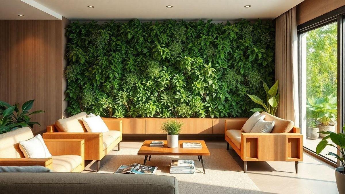 Sustentabilidade em Casa com Jardins Verticais Sustentabilidade em Casa com Jardins Verticais