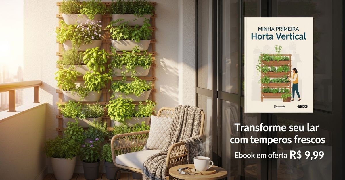 Minha primeira Horta Vertical