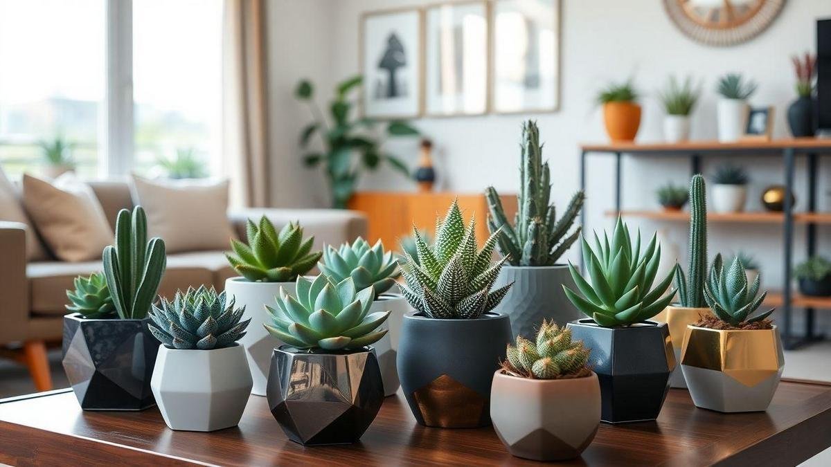 Suculentas Decorativas para Ambientes Internos