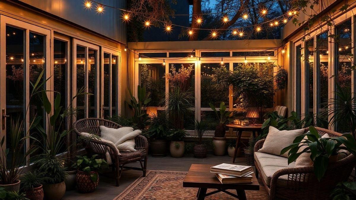 Como planejar a iluminação do seu Jardim de Inverno: Lindo e Aconchegante!