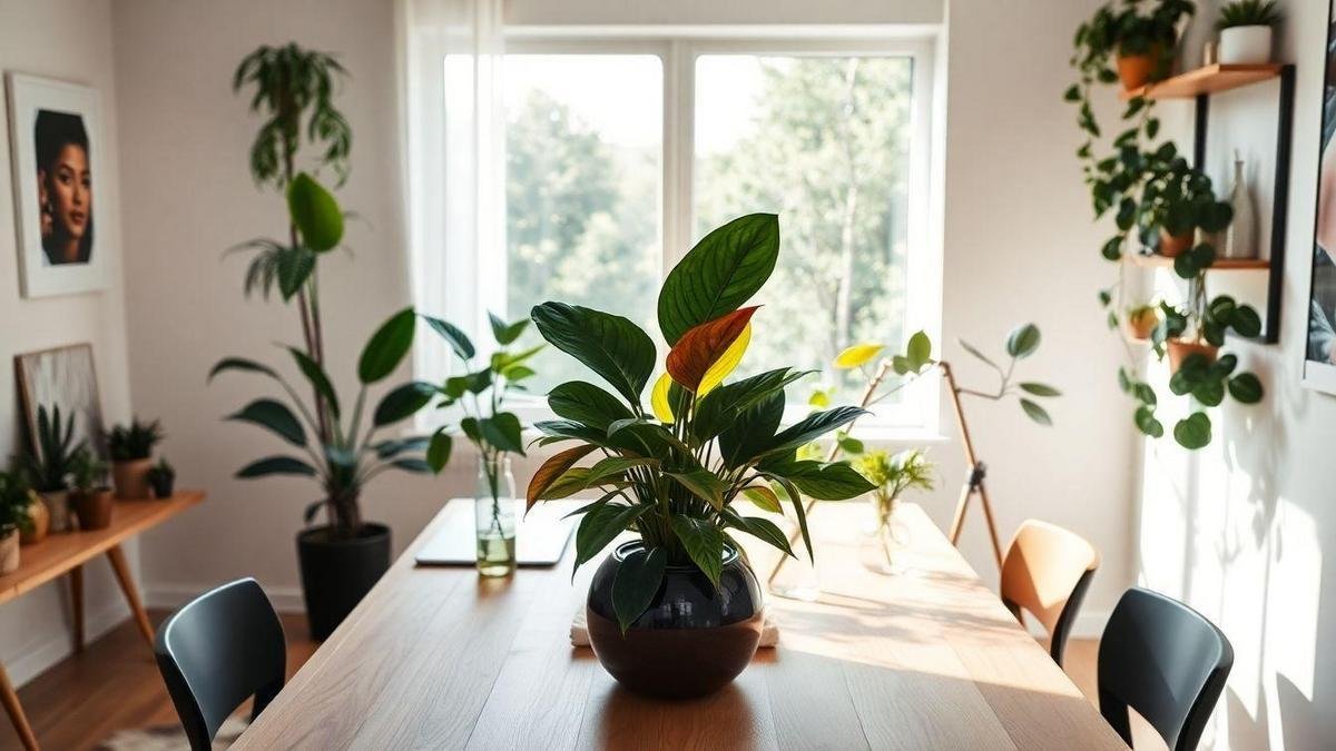 Plantas decorativas que estimulam a criatividade no ambiente
