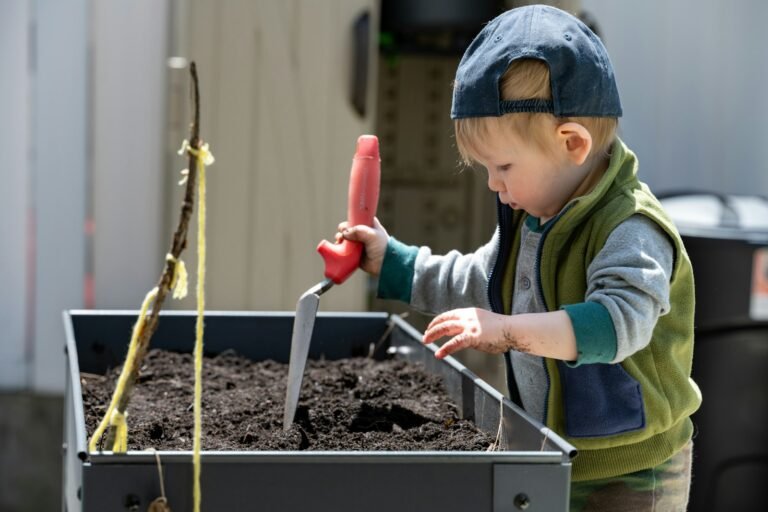 Jardinagem infantil