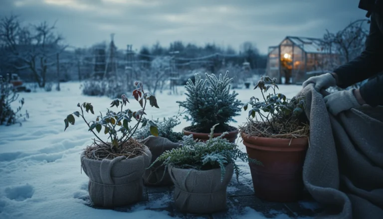 Cuidados com Plantas no Frio Extremo: Salve seu Jardim