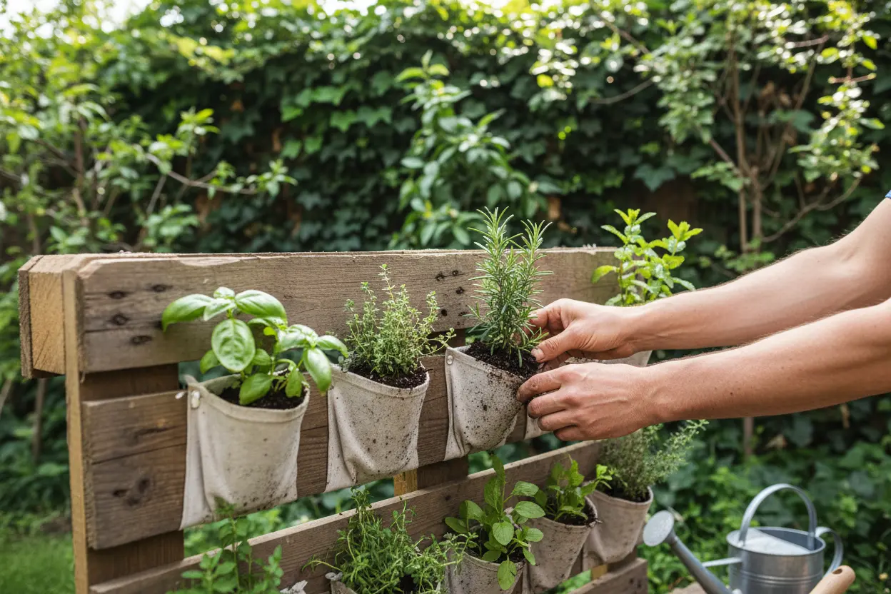Como fazer um jardim vertical barato passo a passo