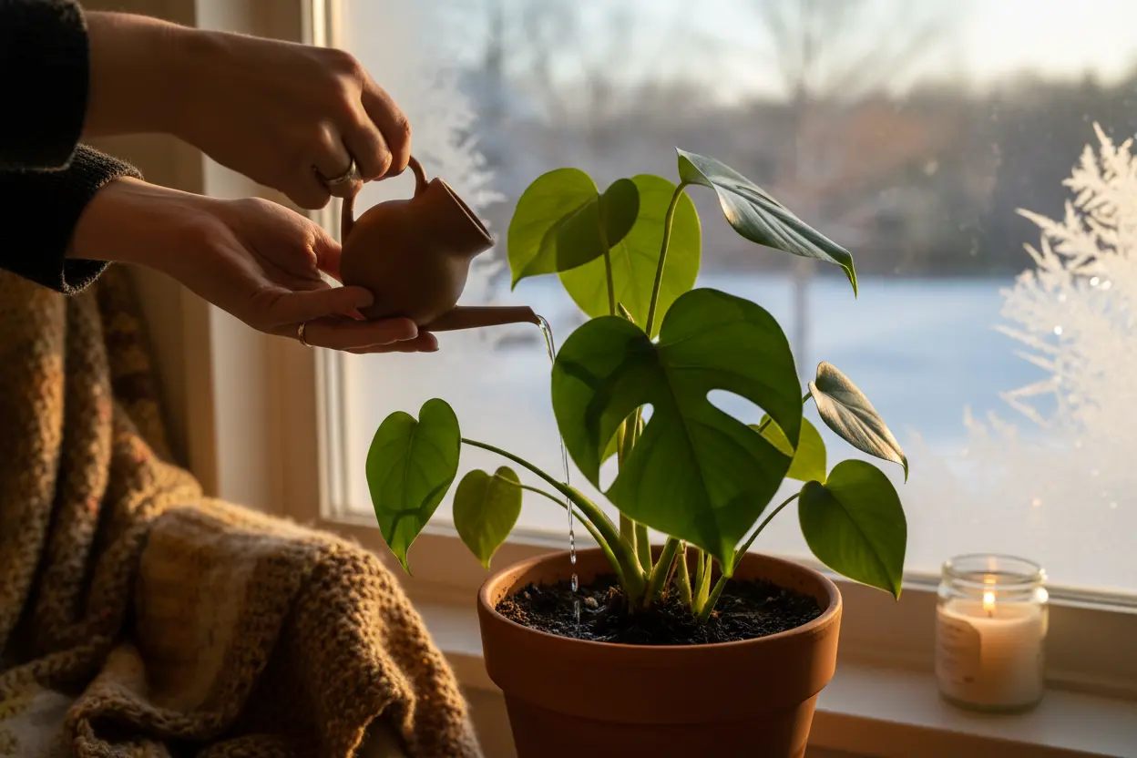 Como regar plantas no inverno: guia completo.