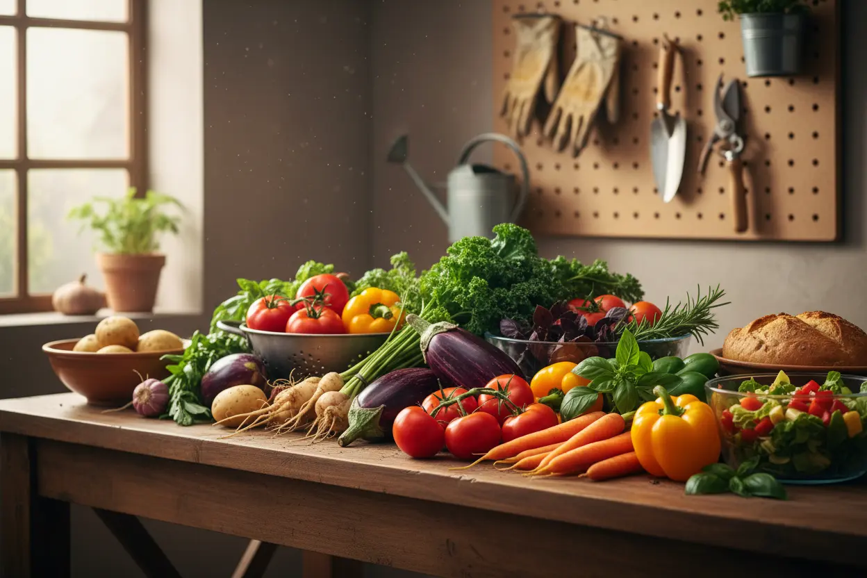 Benefícios da horta em casa para alimentação