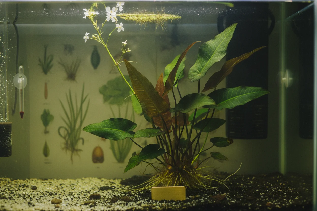 A Identificação Científica da Echinodorus 