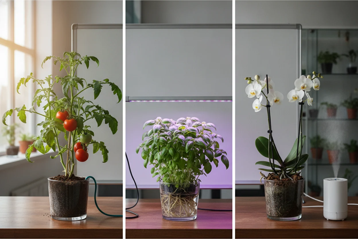 Comparativo de cultivo das espécies comuns 