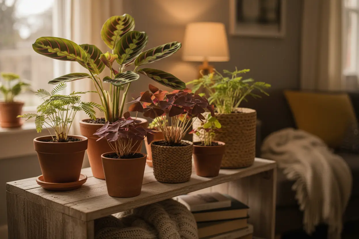 espécies de plantas que se movem
