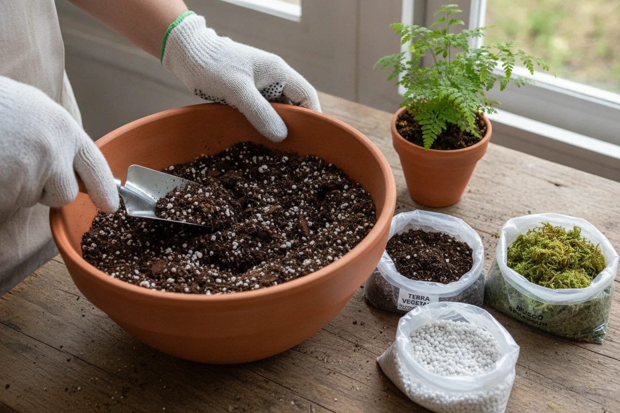 Como preparar o solo ideal para o vaso de avenca | Plantas para Curar Como preparar o solo ideal para o vaso de avenca