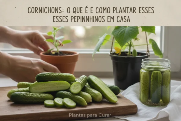 Cornichons o Que É e Como Plantar Esses Pepininhos em Casa