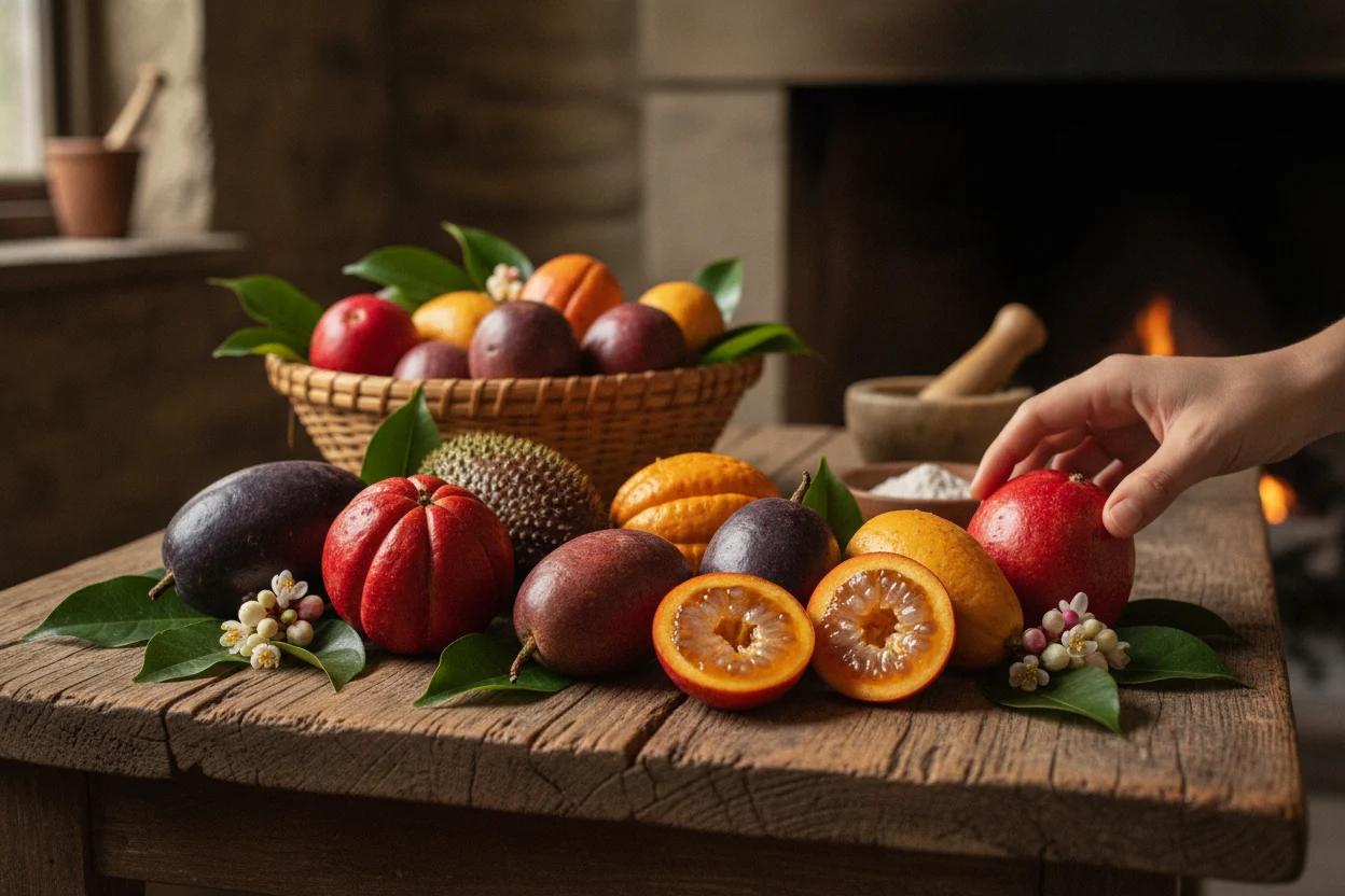 Os Benefícios e Usos dos Frutos da Planta Nativa 