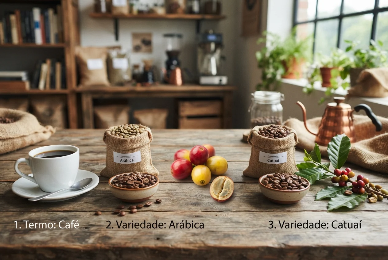 Diferenças práticas entre os termos e variedades 