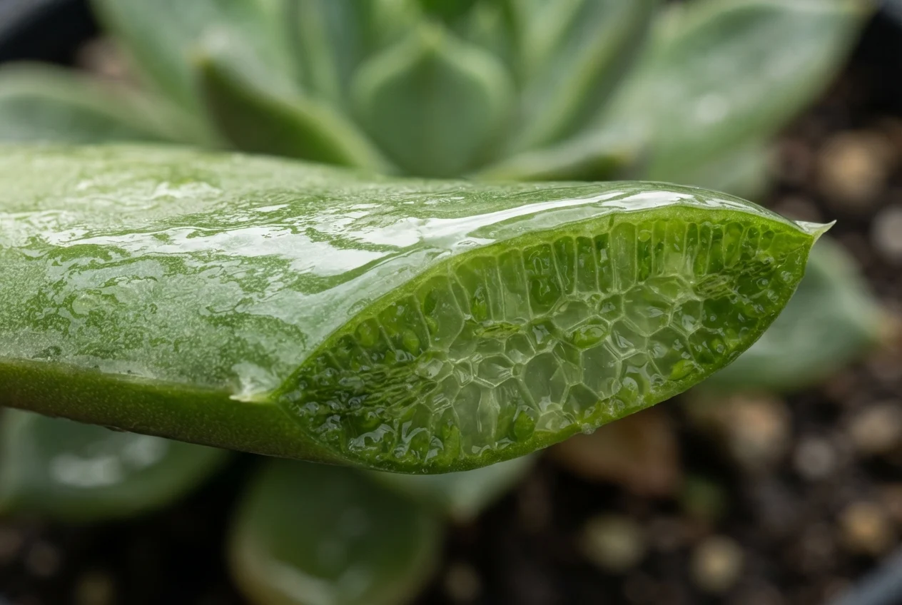 O segredo das folhas grossas e cutículas 