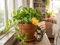 Como Cuidar de Jiboia e Salvar as Folhas Amarelas em Casa