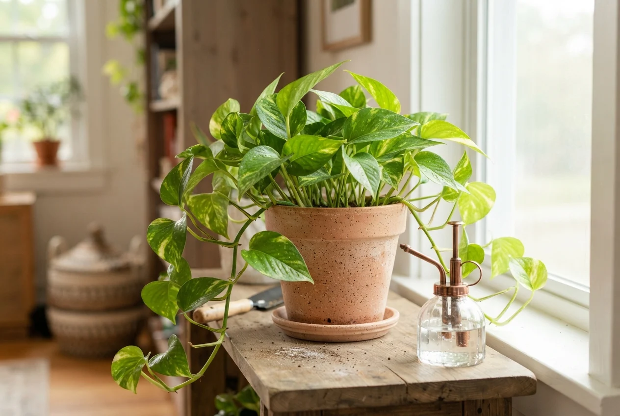 Epipremnum aureum e suas necessidades básicas plantas jiboia