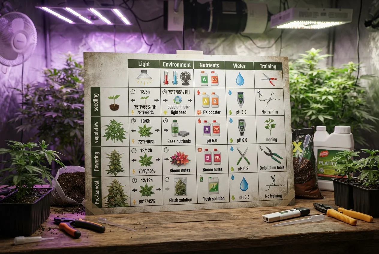 Tabela de manejo rápido para o cultivo interno | Plantas para Curar Tabela de manejo rápido para o cultivo interno como cuidar de pothos