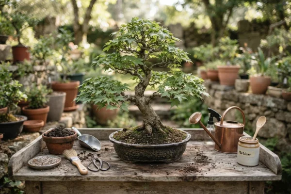 Técnicas Simples de Como Cuidar de Bonsai com Adubação Caseira