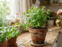 Aprenda Como Cuidar de Hortelã e a Forma Certa de Regar o Vaso