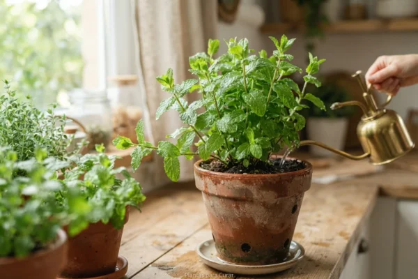 Aprenda Como Cuidar de Hortelã e a Forma Certa de Regar o Vaso