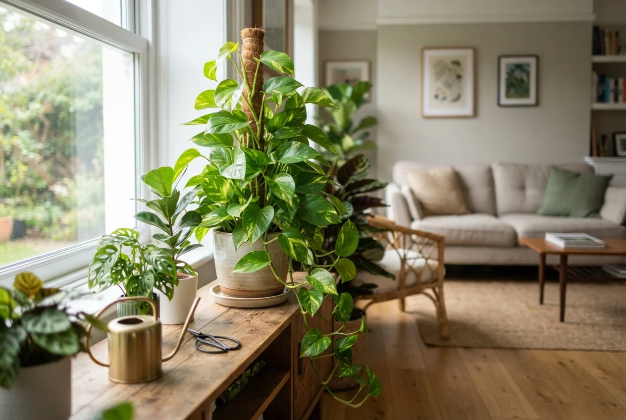 Cultivo Ideal da Epipremnum aureum na Sala | Plantas para Curar Cultivo Ideal da Epipremnum aureum na Sala como cuidar de jiboia