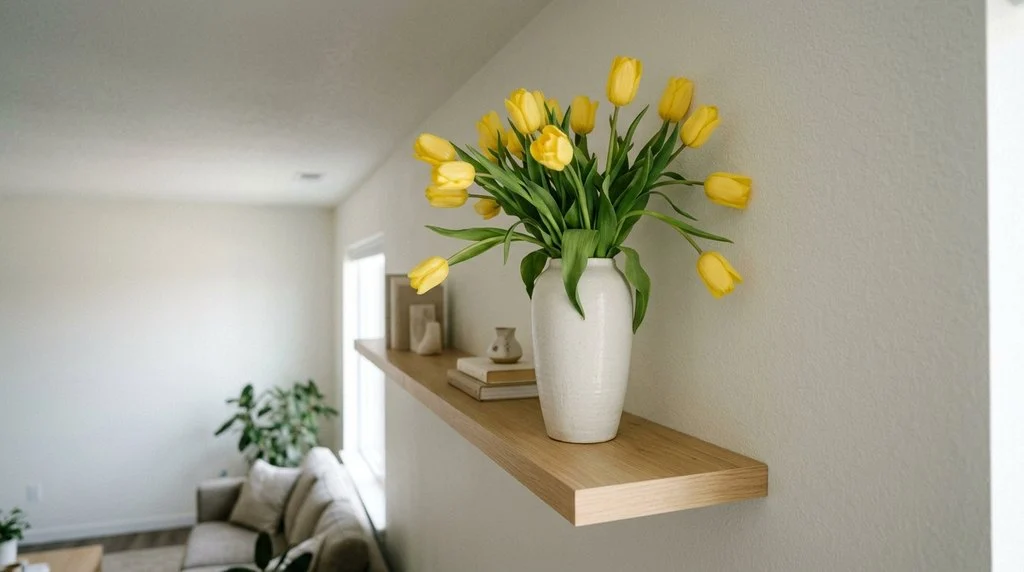 Tulipa Flor Vaso Fora Do Alcance